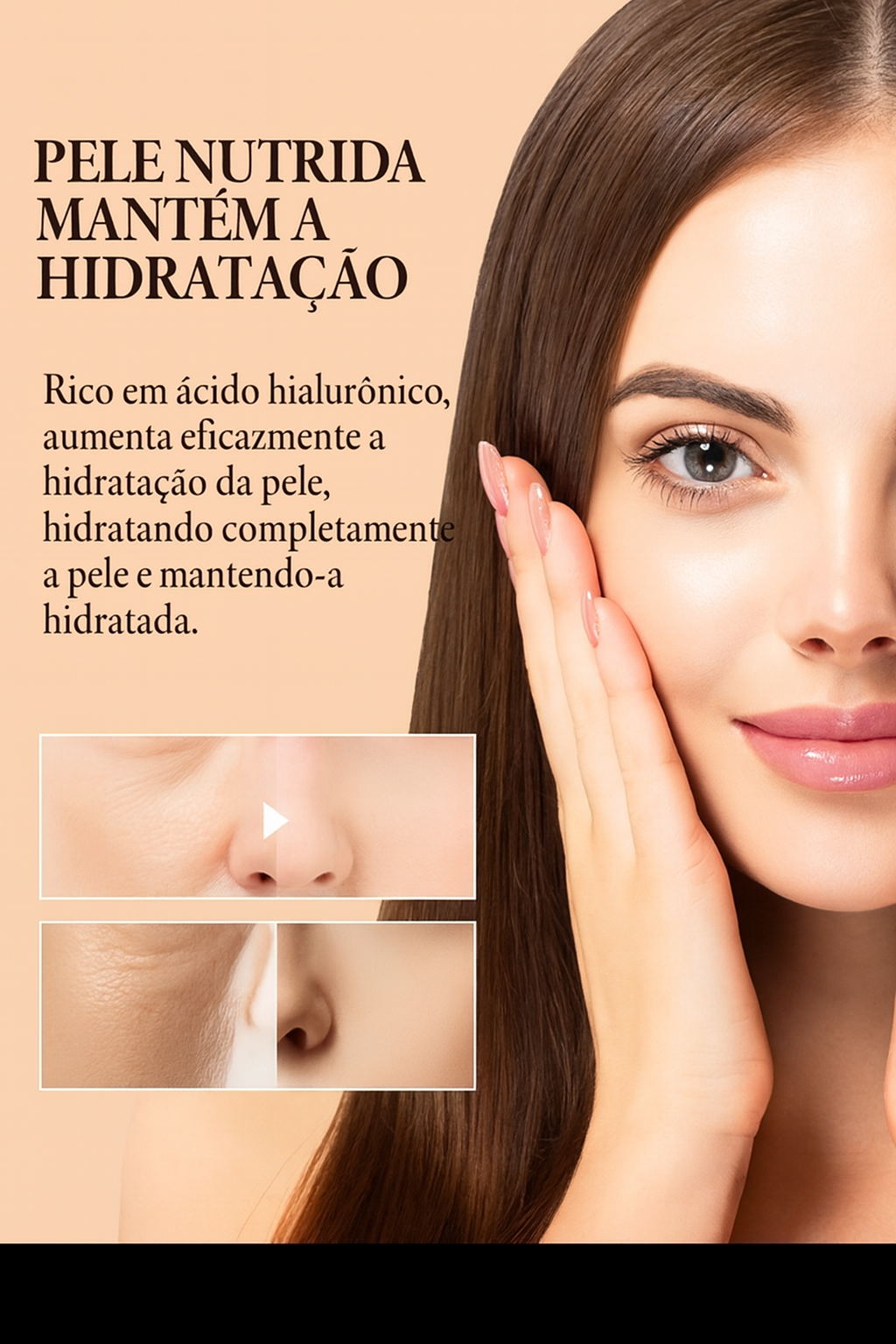 Creme Reafirmante Bee Venom OUHOE - Nutrição, Hidratação e Efeito Lifting