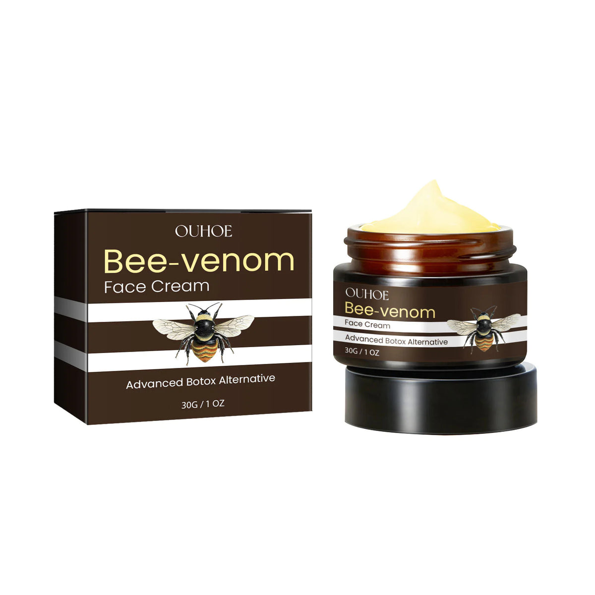 Creme Reafirmante Bee Venom OUHOE - Nutrição, Hidratação e Efeito Lifting