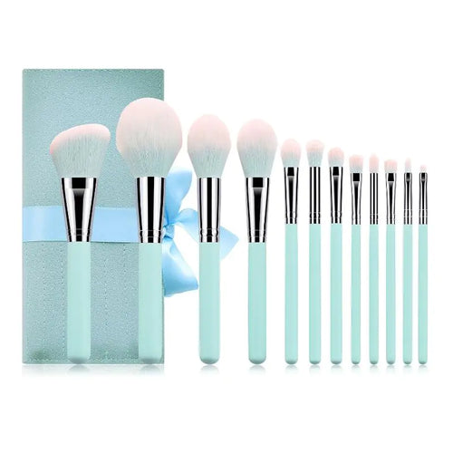Conjunto Premium de Pincéis de Maquilhagem – 10 peças